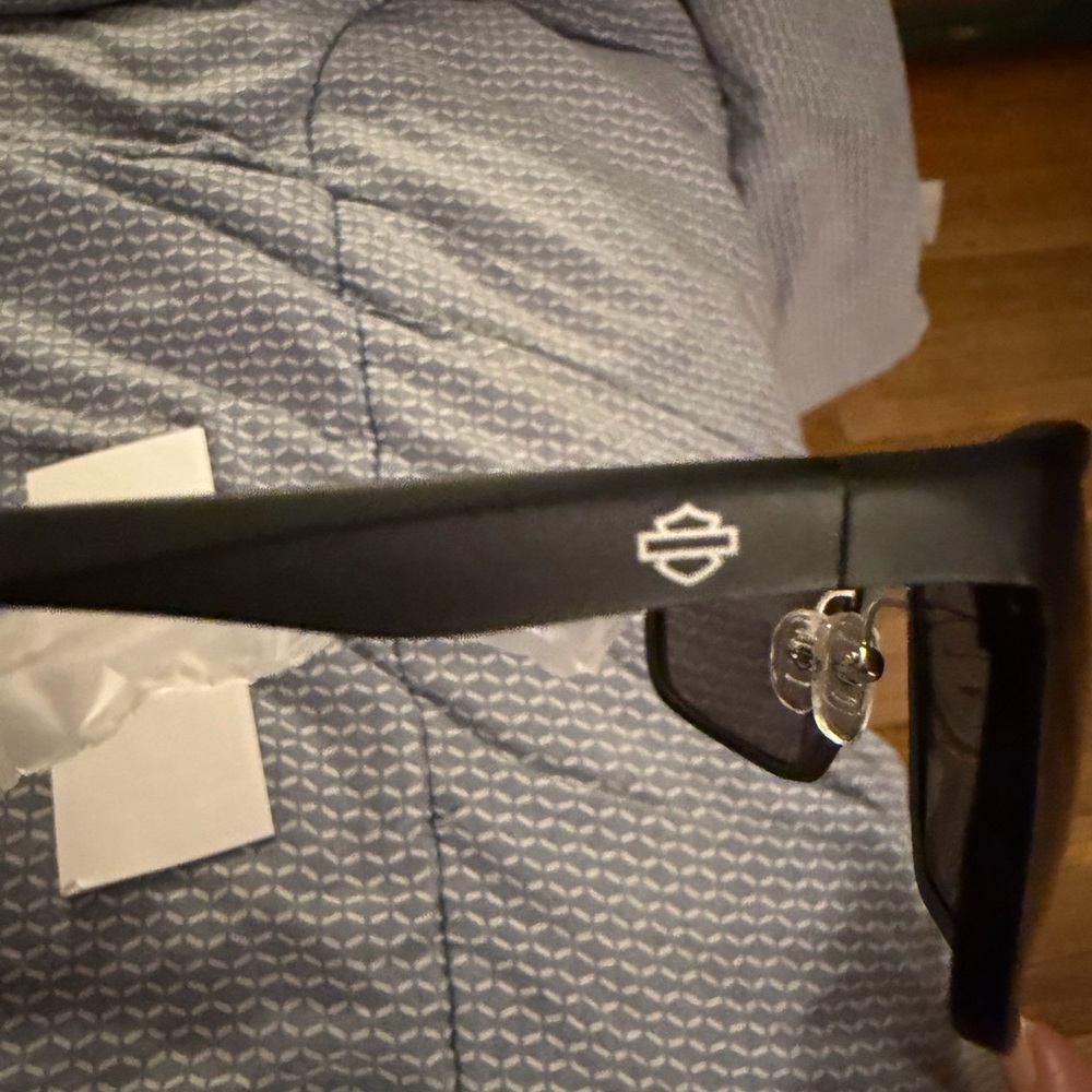 Harley-Davidson Black Rectangular Sunglasses NWT - image 6